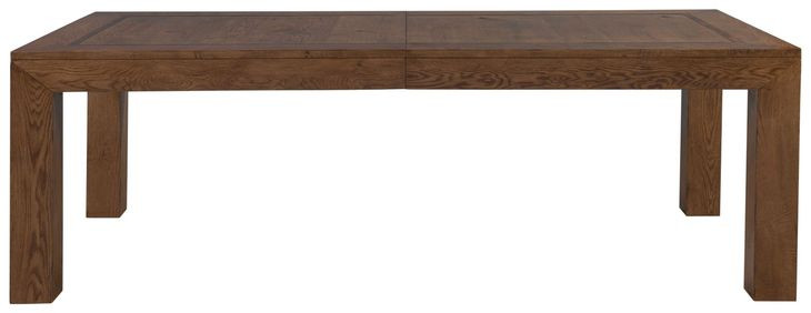 Barnaby Brown 112" Extendable Rectangular Dining Table