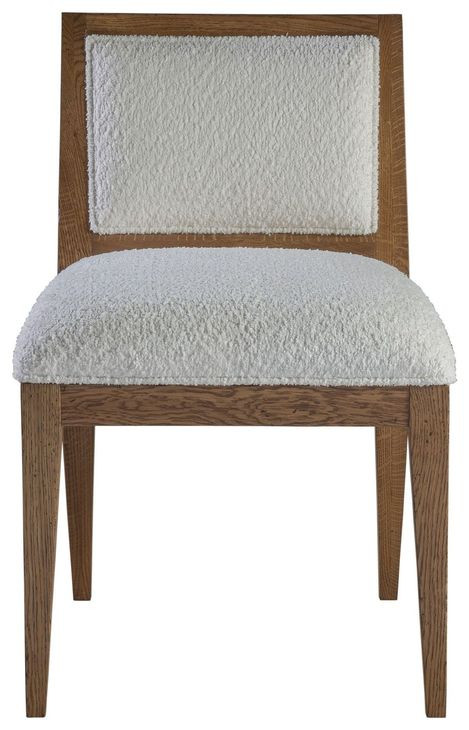 Barnaby White Performance Fabric Side Chair