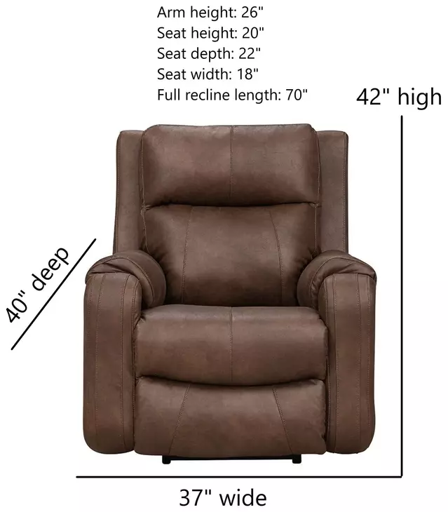Contour Cocoa Recliner