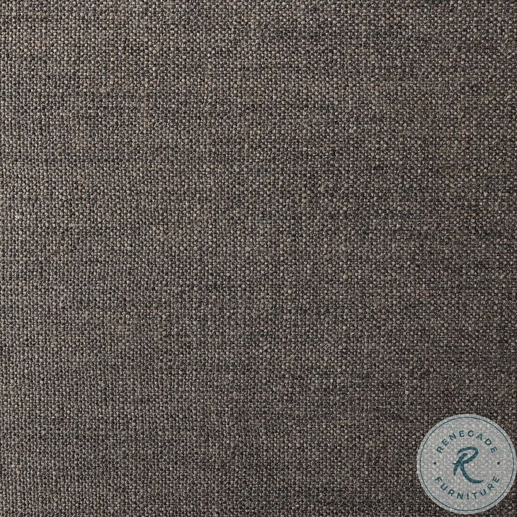 Cardell Alcala Nickel Performance Fabric Swivel Bar Stool