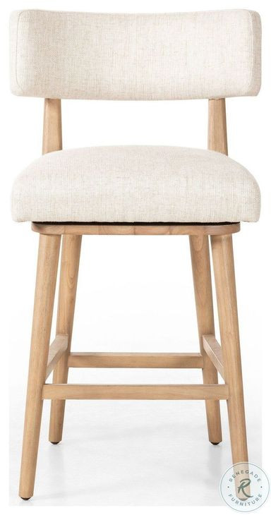 Cardell Essence Natural Swivel Counter Height Stool