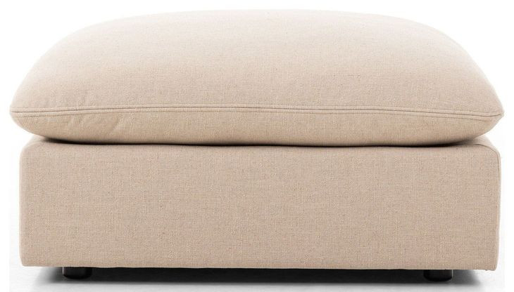 Ingel Antwerp Taupe Ottoman