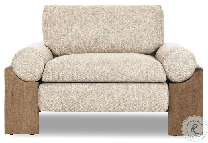 Joette Ellor Beige Outdoor Chair