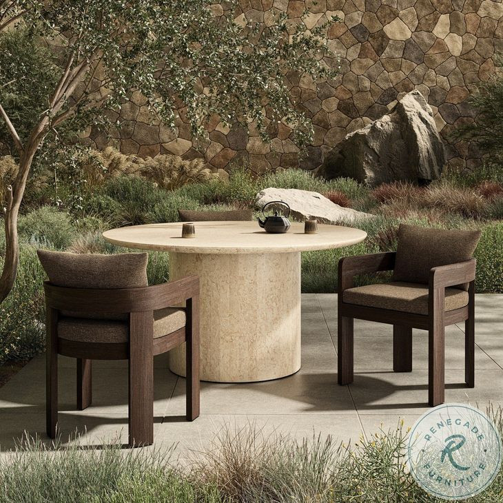 Jackson Ellor Brown Outdoor Dining Chair