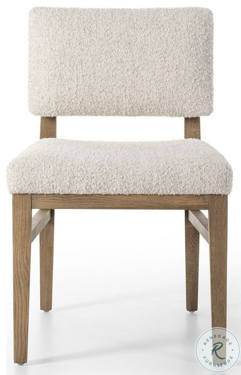 Carlo Somerton Ash Performance Fabric Dining Chair Set of 2