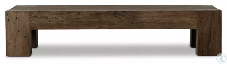 Abaso Ebony Rustic Wormwood Oak Rectangular Occassional Table Set