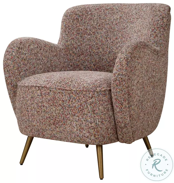 Gemstone Confetti Accent Chair