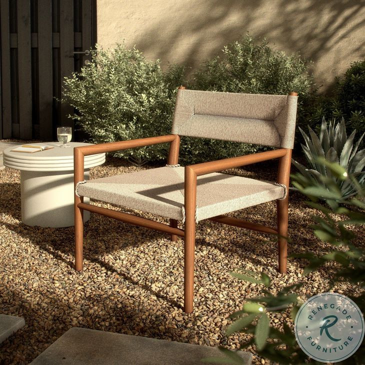 Lomas Natural Teak Outdoor Chair