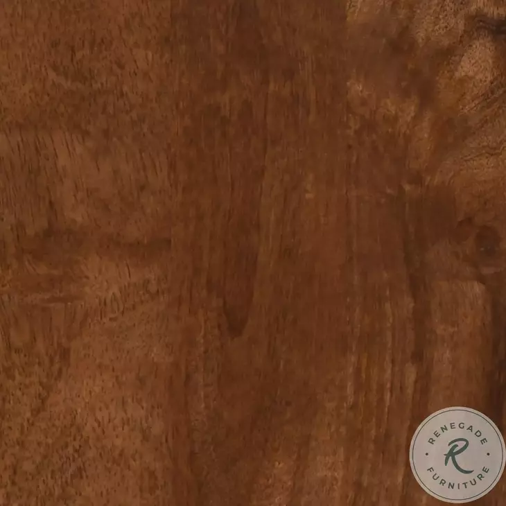 Trent Chestnut 42" Woven Front Accent Cabinet