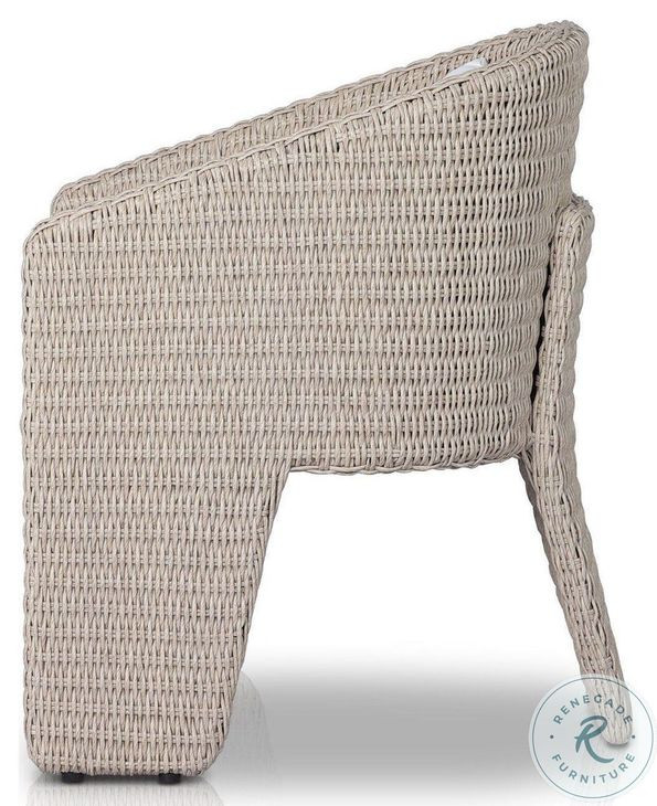 Paden Stained Toasted Brown-FSC Outdoor Oval Dining Room Set