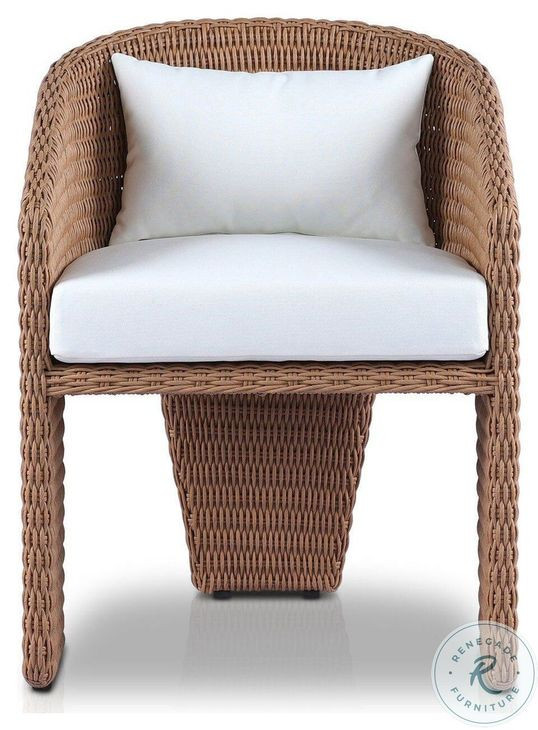 Fae Vintage Natural Outdoor Dining Chair