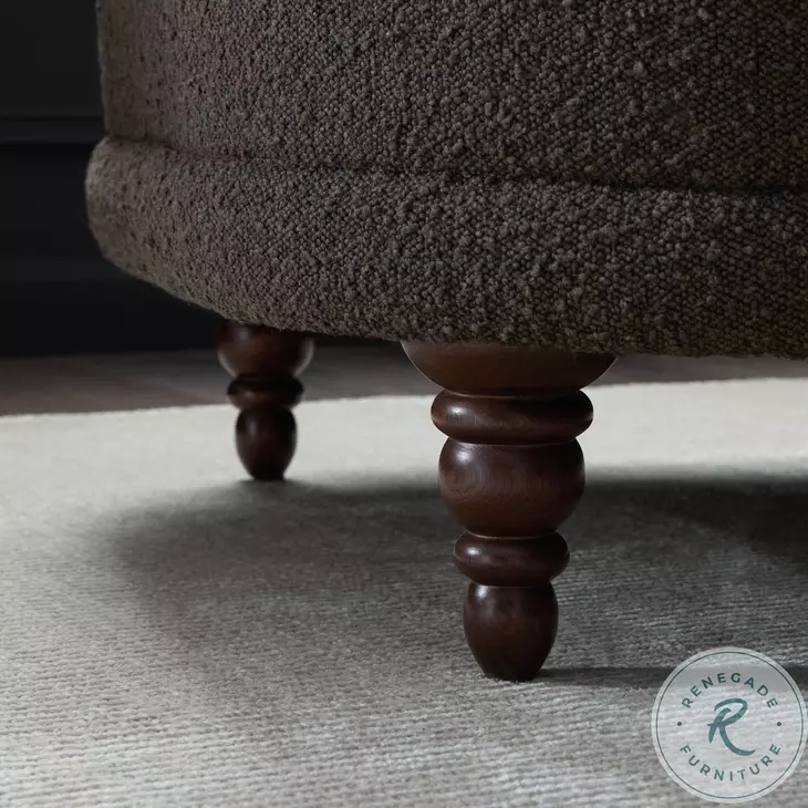 Marnie Knoll Mink Performance Fabric Chair