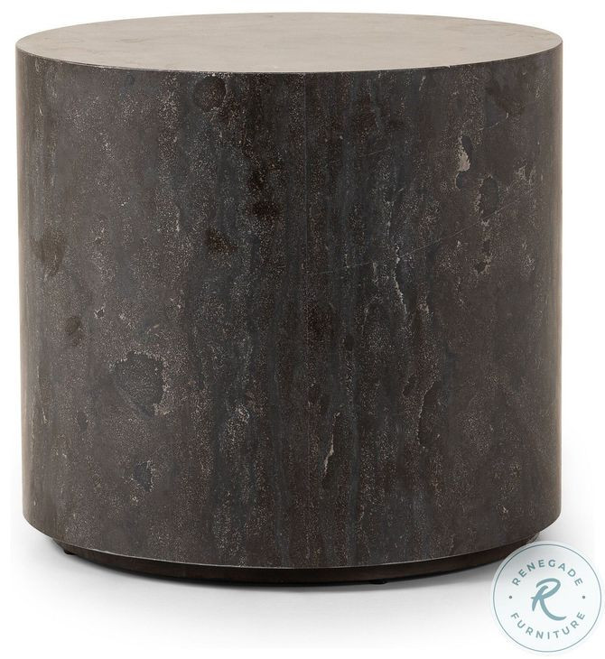 Kramer Bluestone Round End Table