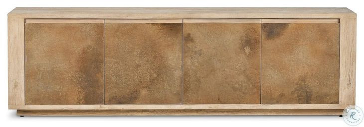 Redondo Bleached Alder 92" Media Console