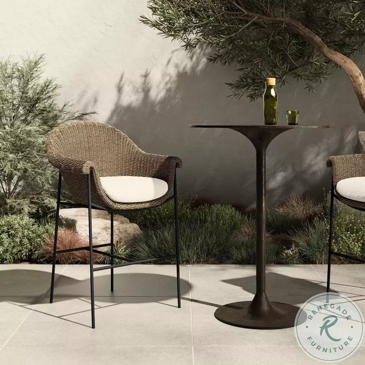 Suerte Arashi Salt Outdoor Bar Stool