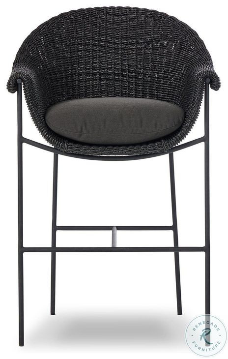 Suerte Arashi Ink Outdoor Bar Stool