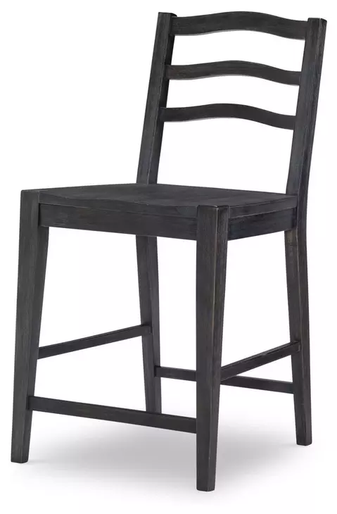 Halifax Flax and Java Counter Height Chair Set of 2