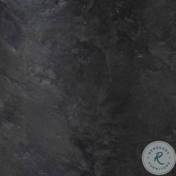 Bonnie Textured Black Concrete 49" Round Dining Table