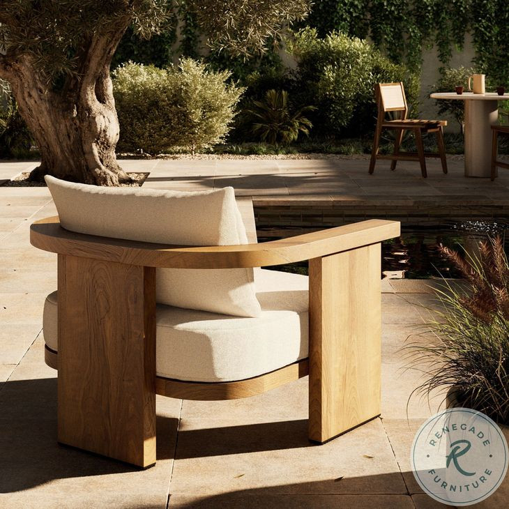 Tahana Alessi Linen Outdoor Chair