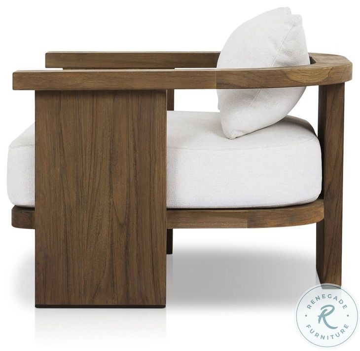 Tahana Alessi Linen Performance Fabric Upholstered Outdoor Living Room Set