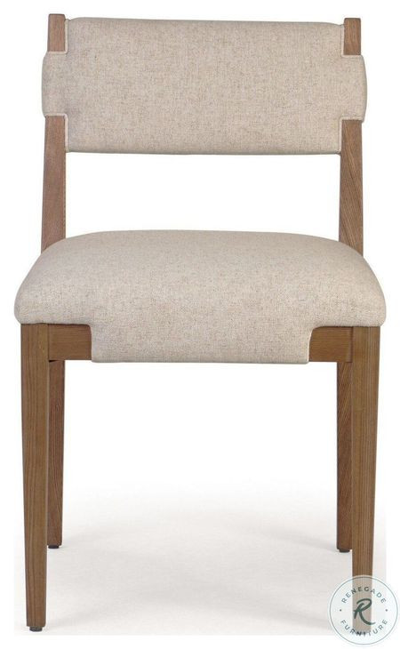 Tamari Antwerp Natural Performance Fabric Dining Chair