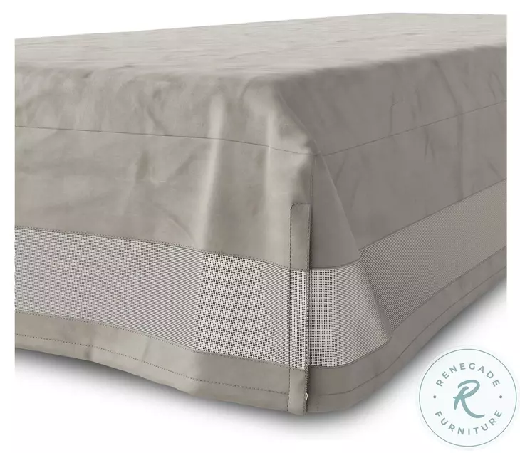 Weatherproof Baron Gray Outdoor Chaise Single Cover