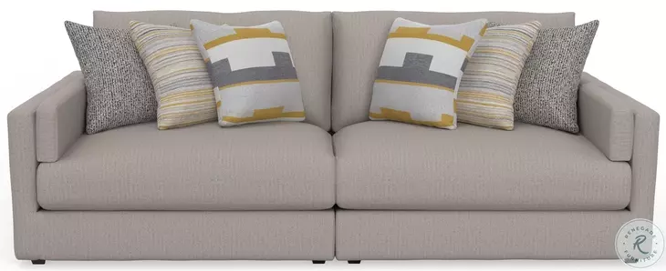 Trevor Nickel 2 Piece 106" Loveseat