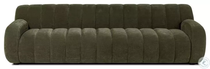 Carina Malmo Olive 103" Upholstered Sofa