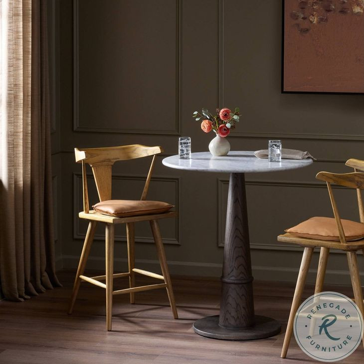 Lewis Lavon Flint Swivel Counter Height Stool