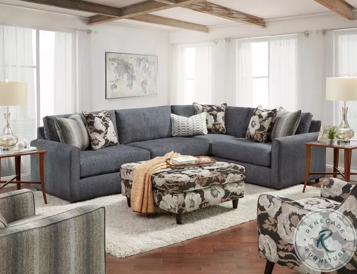 Argo Bloom Carbon Cocktail Ottoman