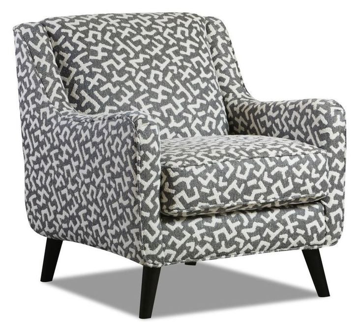 Contour Natural Downunder Denim Performance Fabric Accent Chair