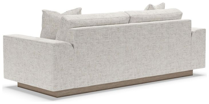 Lana Gray 96" Sofa with Pillows