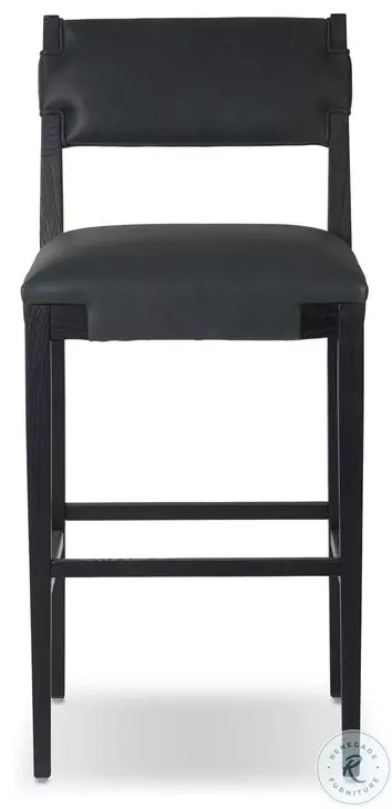 Tamari Brickhouse Black Bar Stool