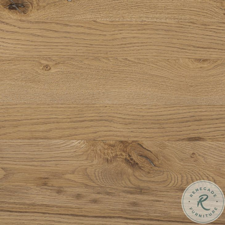 Noeline Resawn Worn Oak Veneer 2 Drawer Nightstand