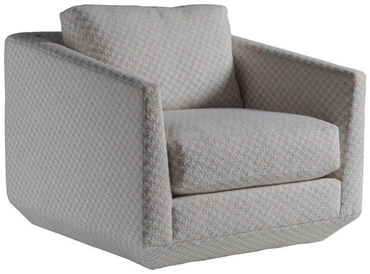 Veronica Beige Upholstered Swivel Chair