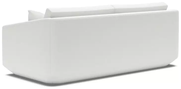 Veronica Ivory 95" Sofa with 2 Pillows