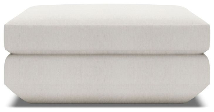 Veronica Beige Ottoman