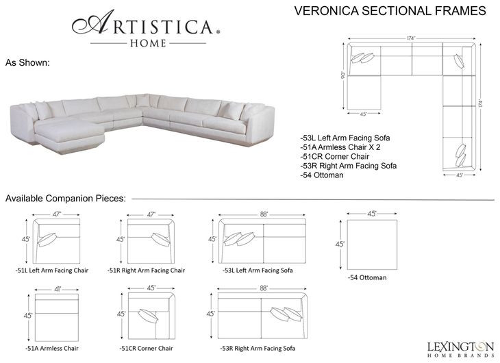 Veronica Beige 6 Piece Modular Sectional with Pillows and Ottoman