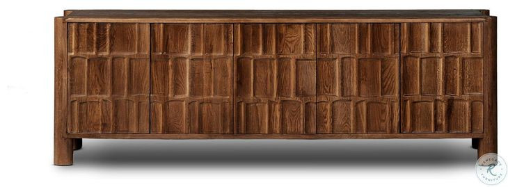 Ezri Cocoa Oak 82" Media Console