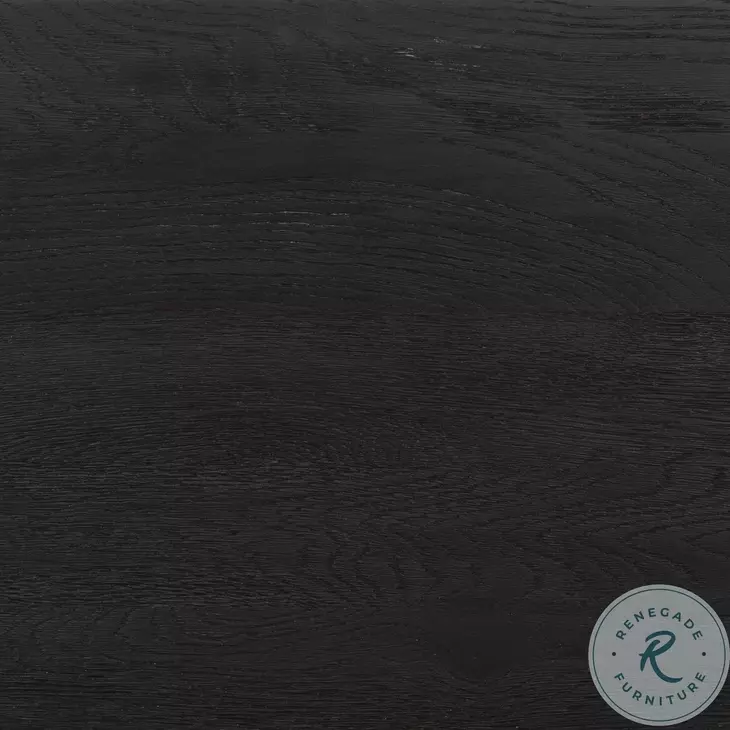 Ezri Black Oak 2 Door Cabinet