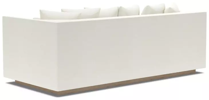 Claudette Cream 95" Sofa