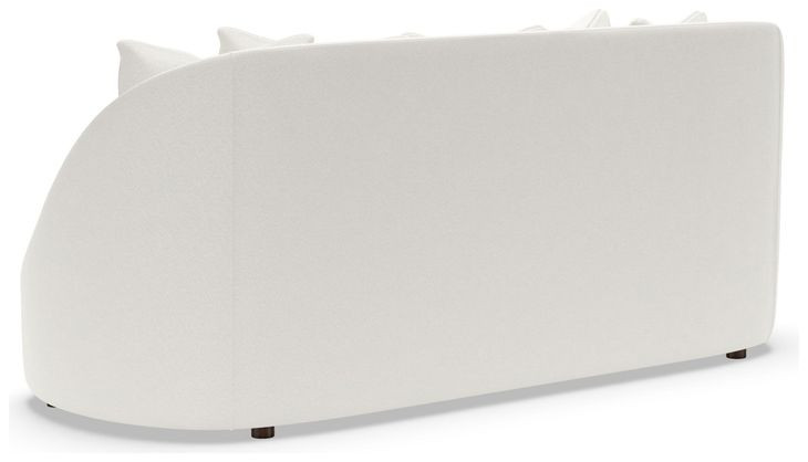 Genevieve Ivory Sofa with Pillows