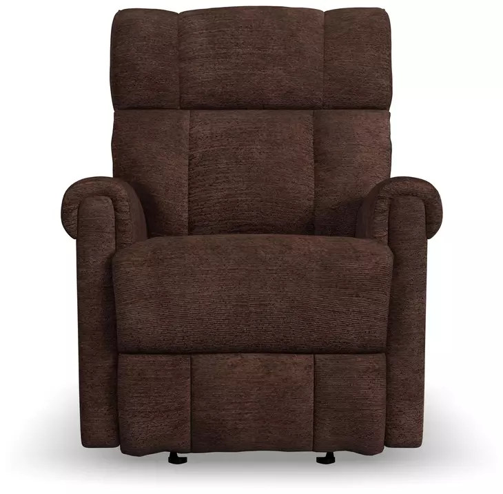 Classic Buffalo Performance Fabric Power Gliding Recliner with Power Lumbar and USB Charging