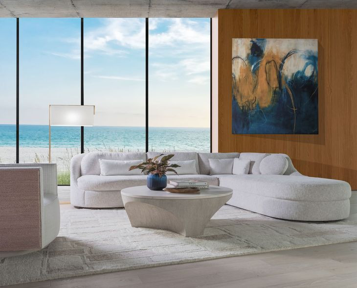 Ava White Modular Sectional