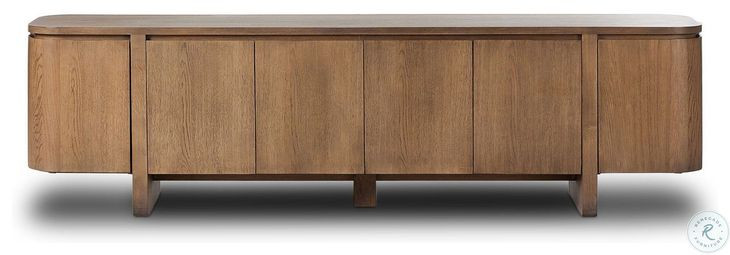 Elle Tawny Oak 92" Media Console