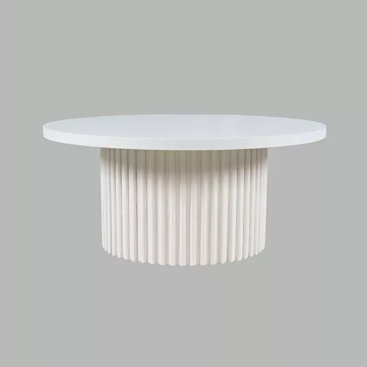 Auden White Round Cocktail Table