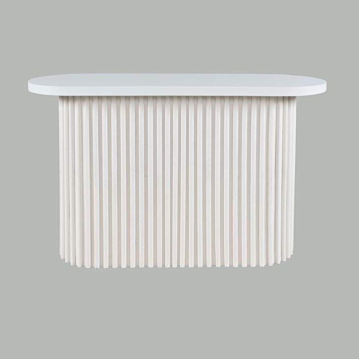 Auden White 48" Sofa Console Table