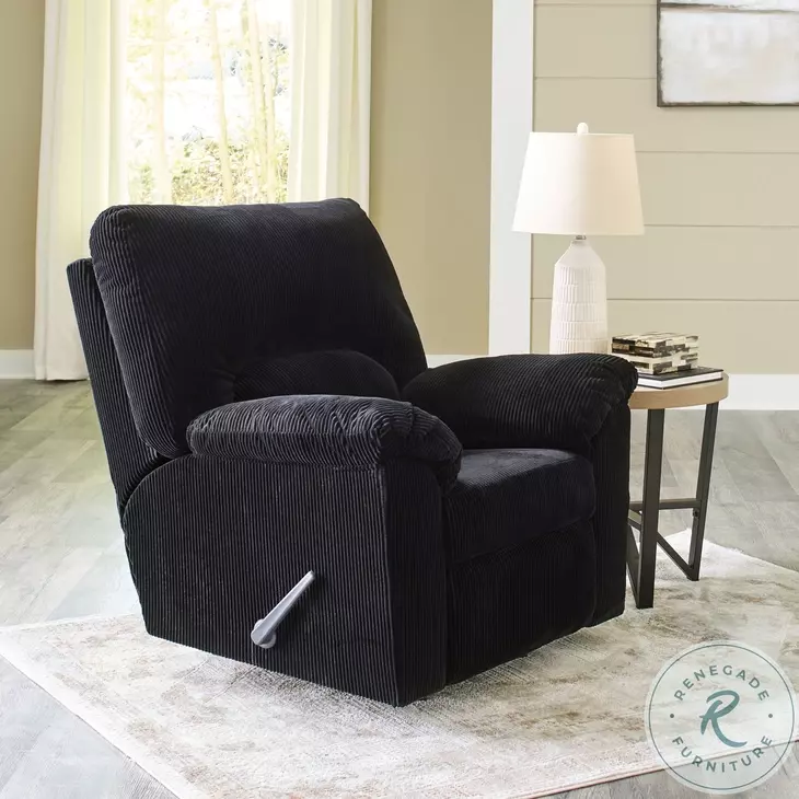 SimpleJoy Onyx Rocker Recliner