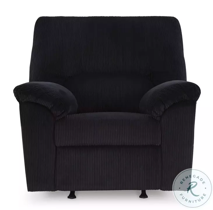 SimpleJoy Onyx Rocker Recliner