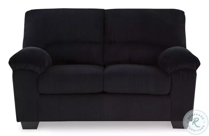 SimpleJoy Onyx Loveseat